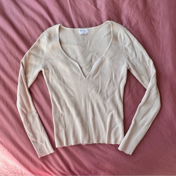 Lovers and Friends Darren Sweater in Ivory Small - Picture 4 of 6